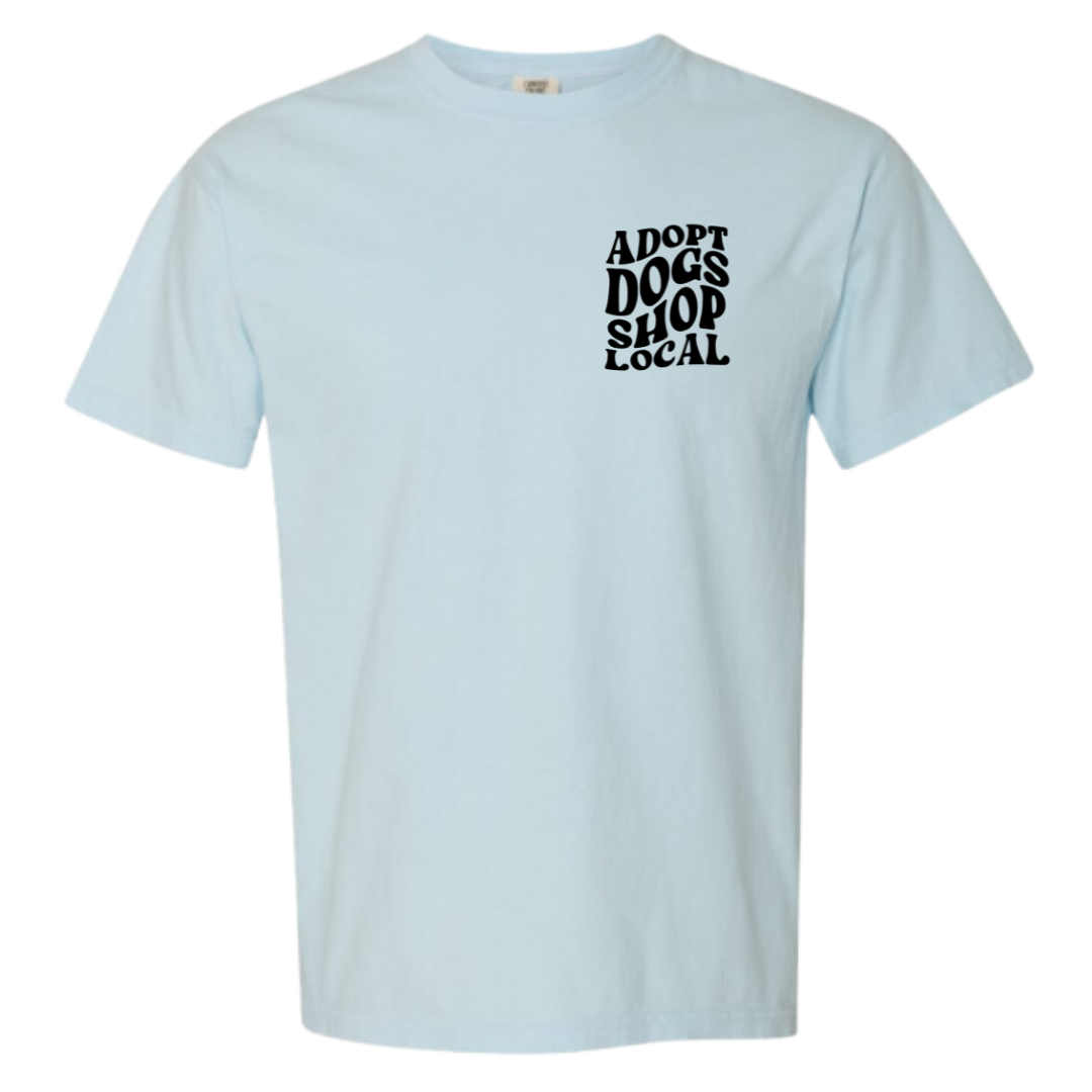 Adopt Dogs Shop Local CC T-Shirt