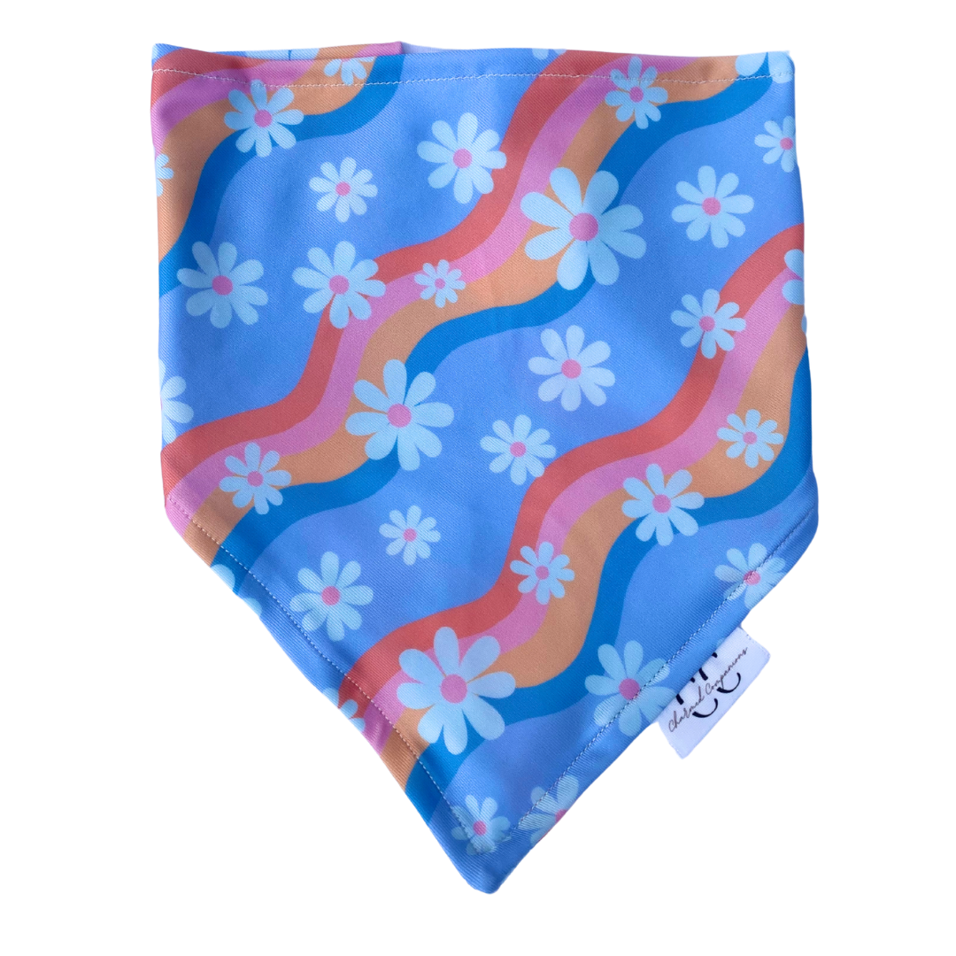Blue Groovy Daisy Swimdana