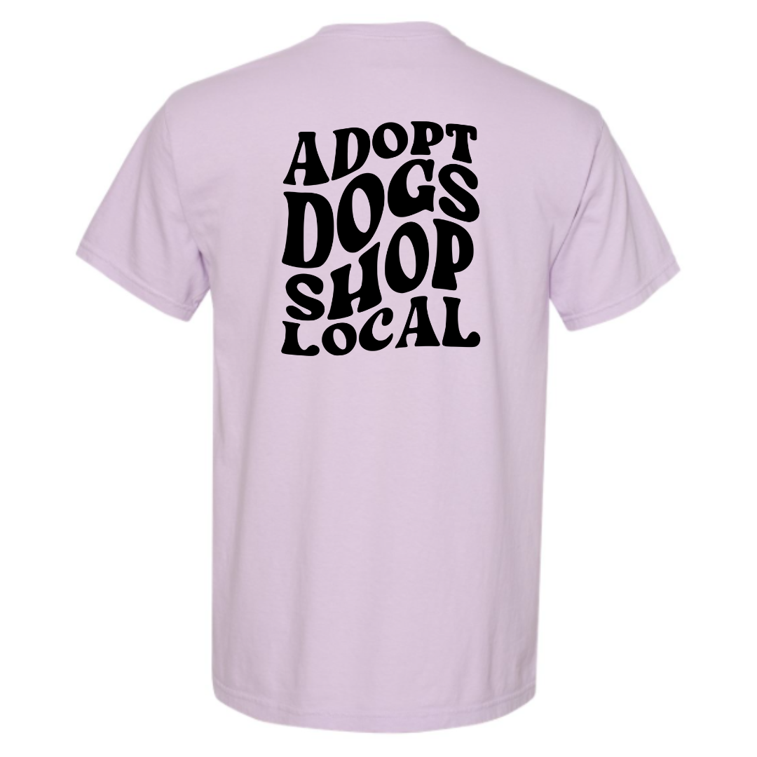 Adopt Dogs Shop Local CC T-Shirt