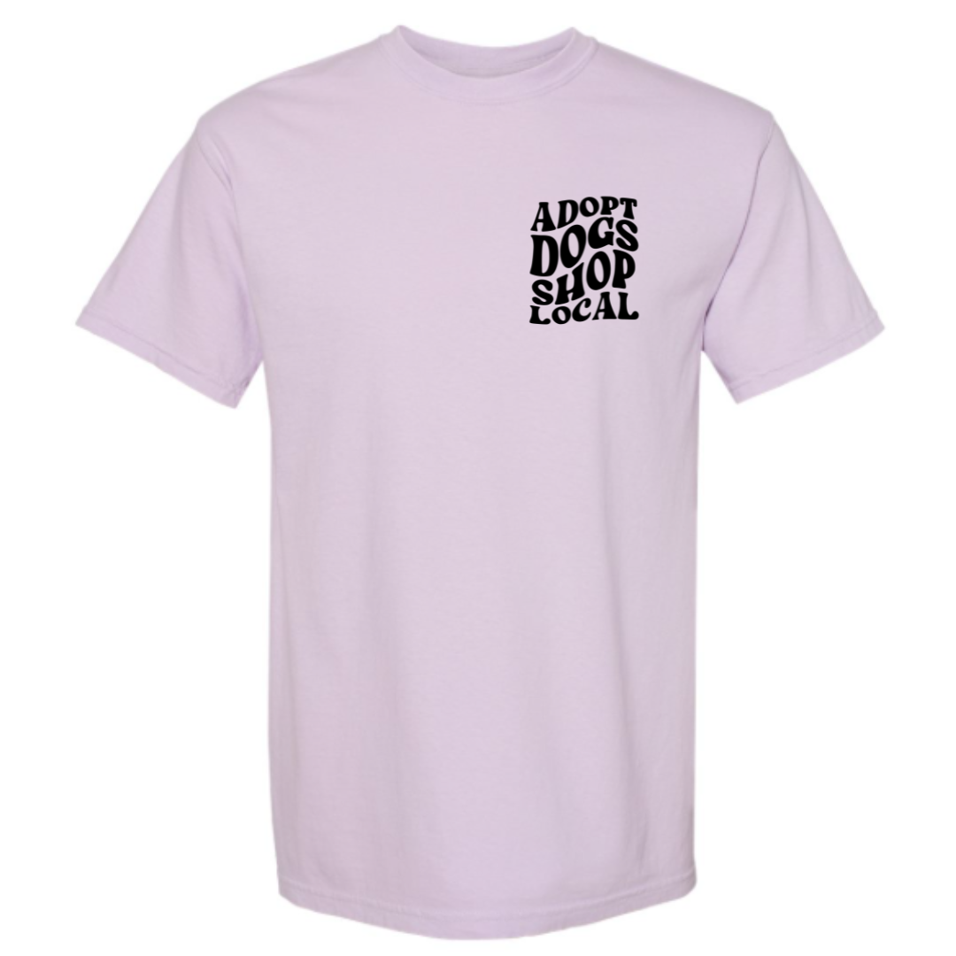 Adopt Dogs Shop Local CC T-Shirt