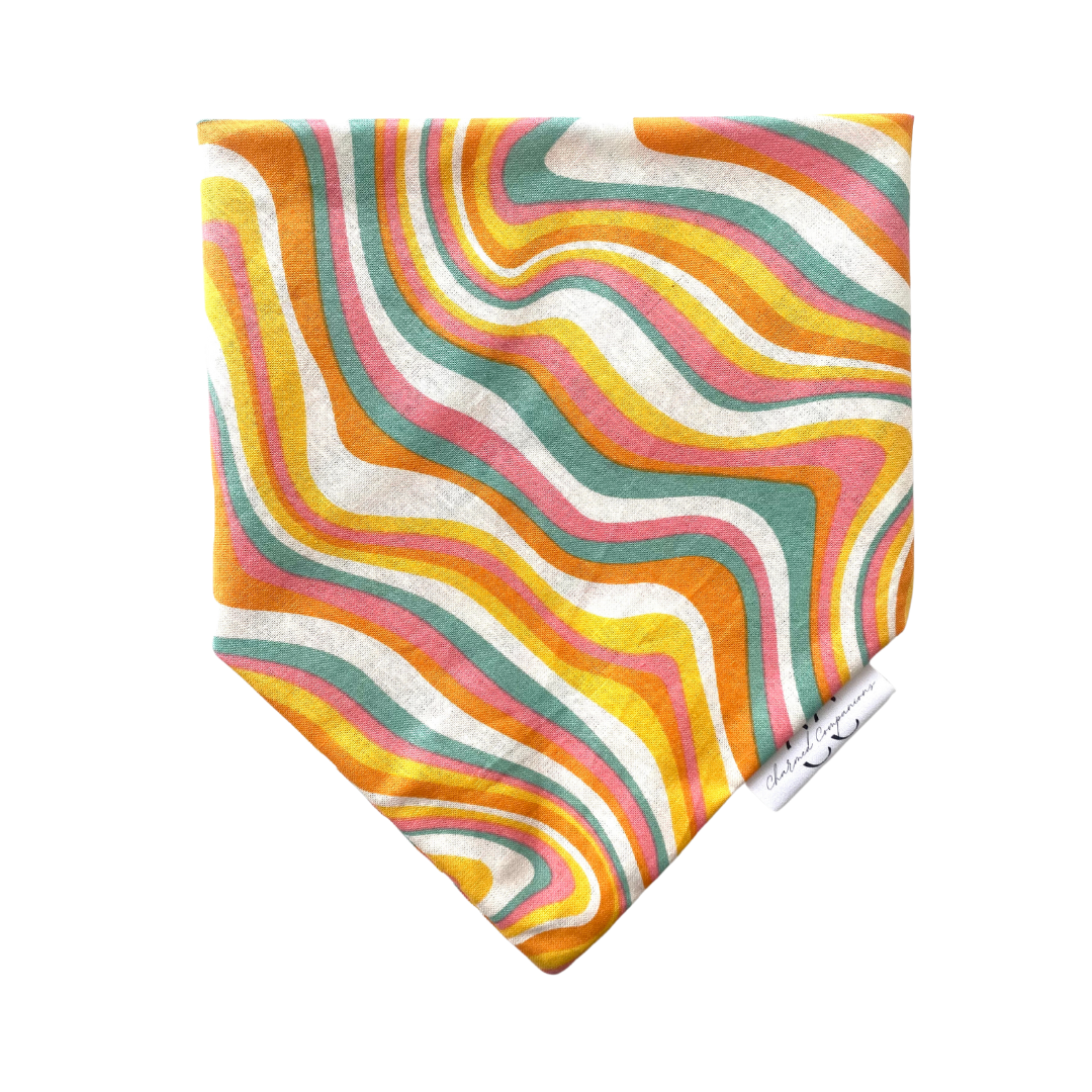 Movin' and Groovin' Dog Bandana
