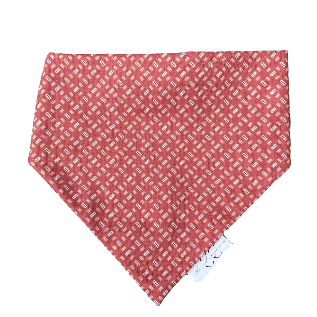 Minimalist Scrunchie Dog Bandana