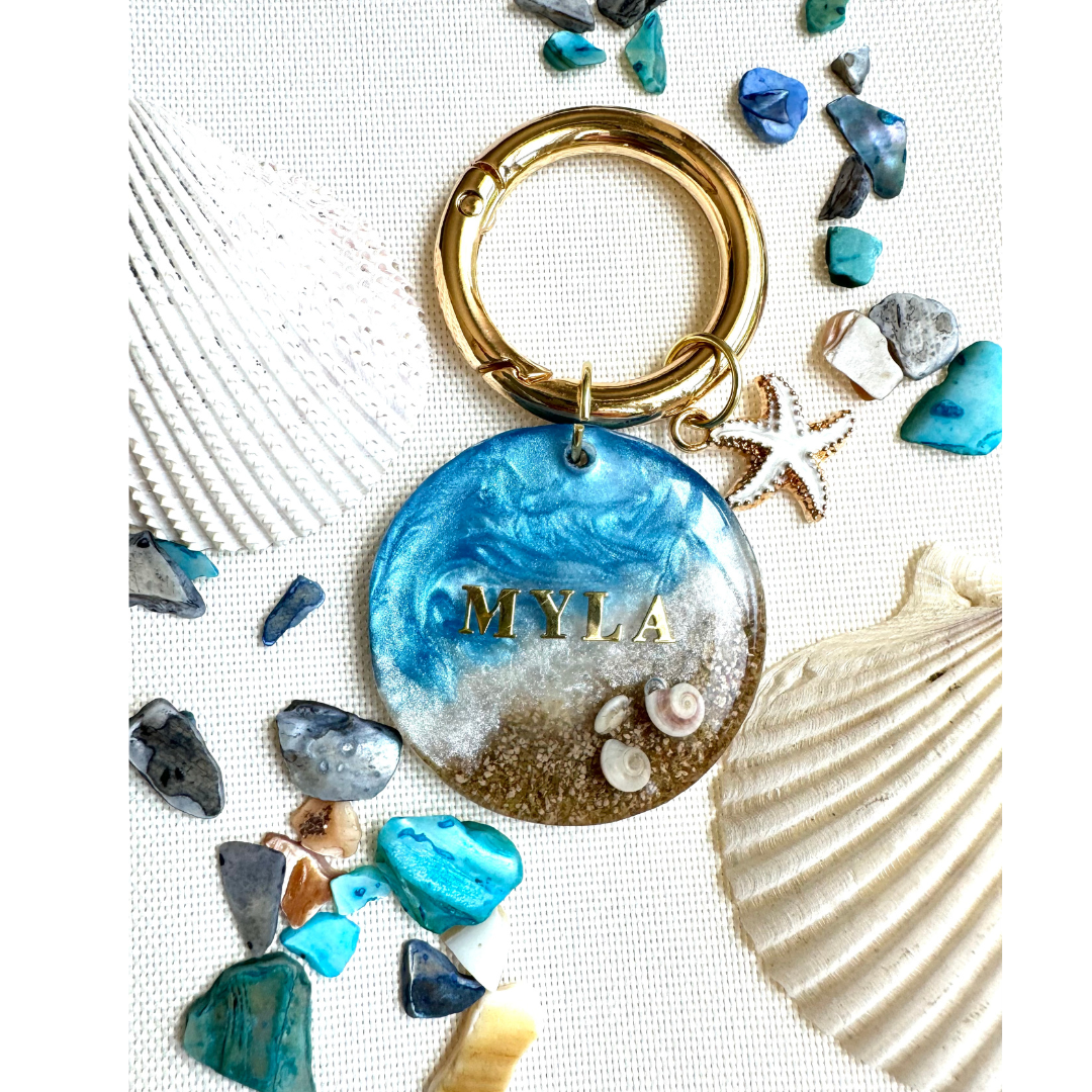 Seaside Breeze Pet ID Tag
