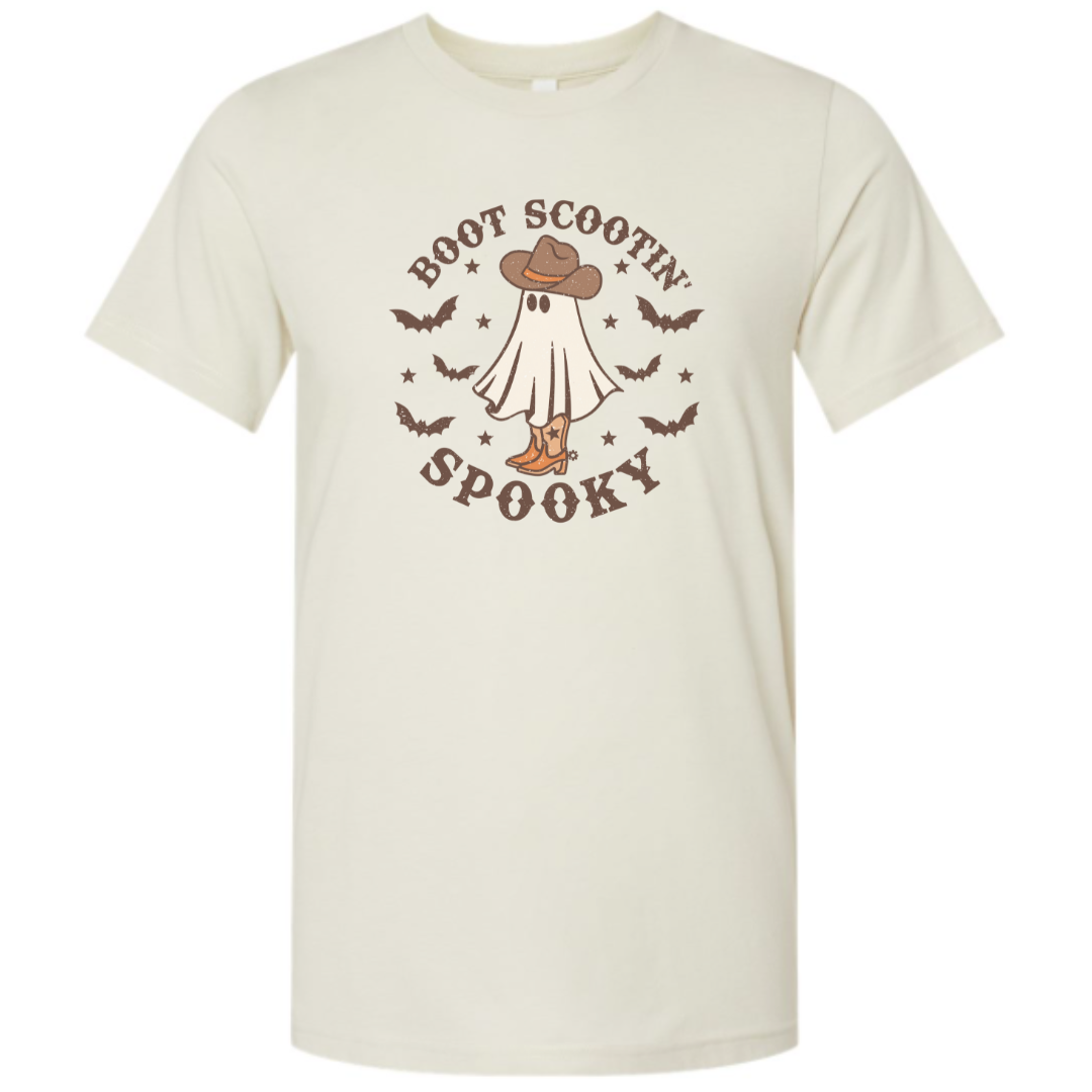 Boot Scootin' Spooky Sweatshirt and T-Shirt