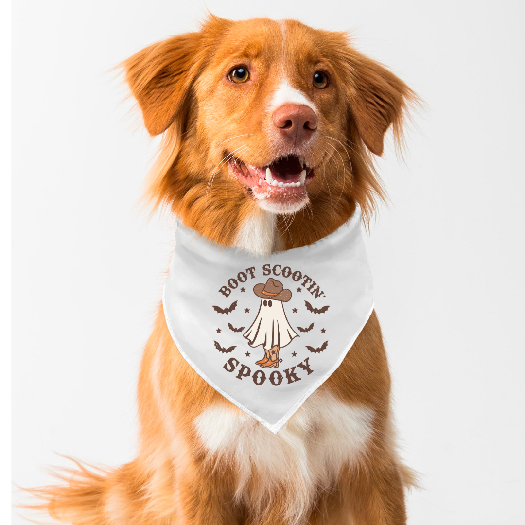 Boot Scootin' Spooky Dog Bandana