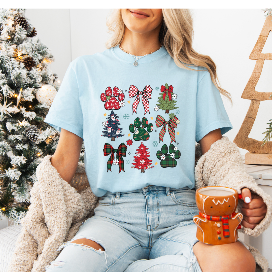 Coquette Dog Mom Bow T-Shirt