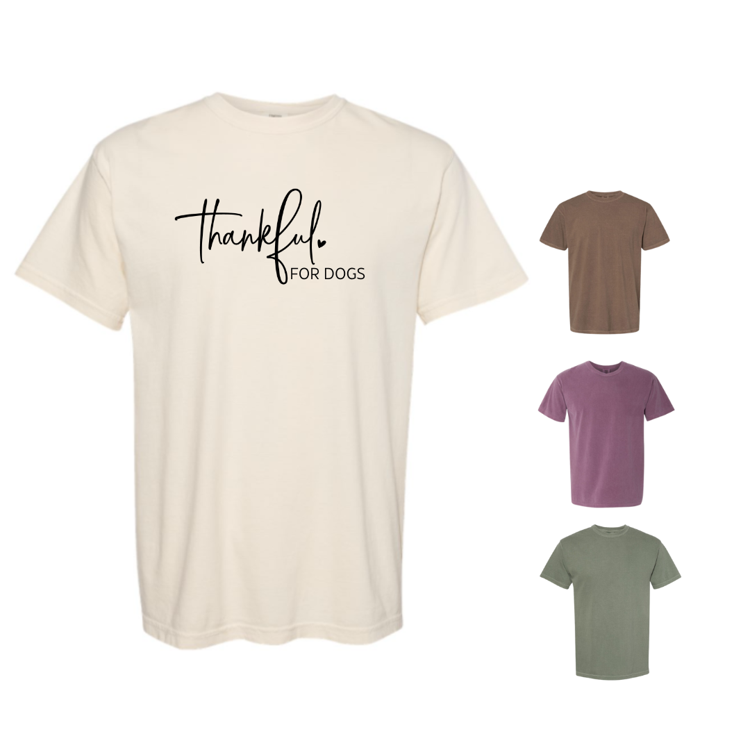 Thankful For Dogs T-Shirt
