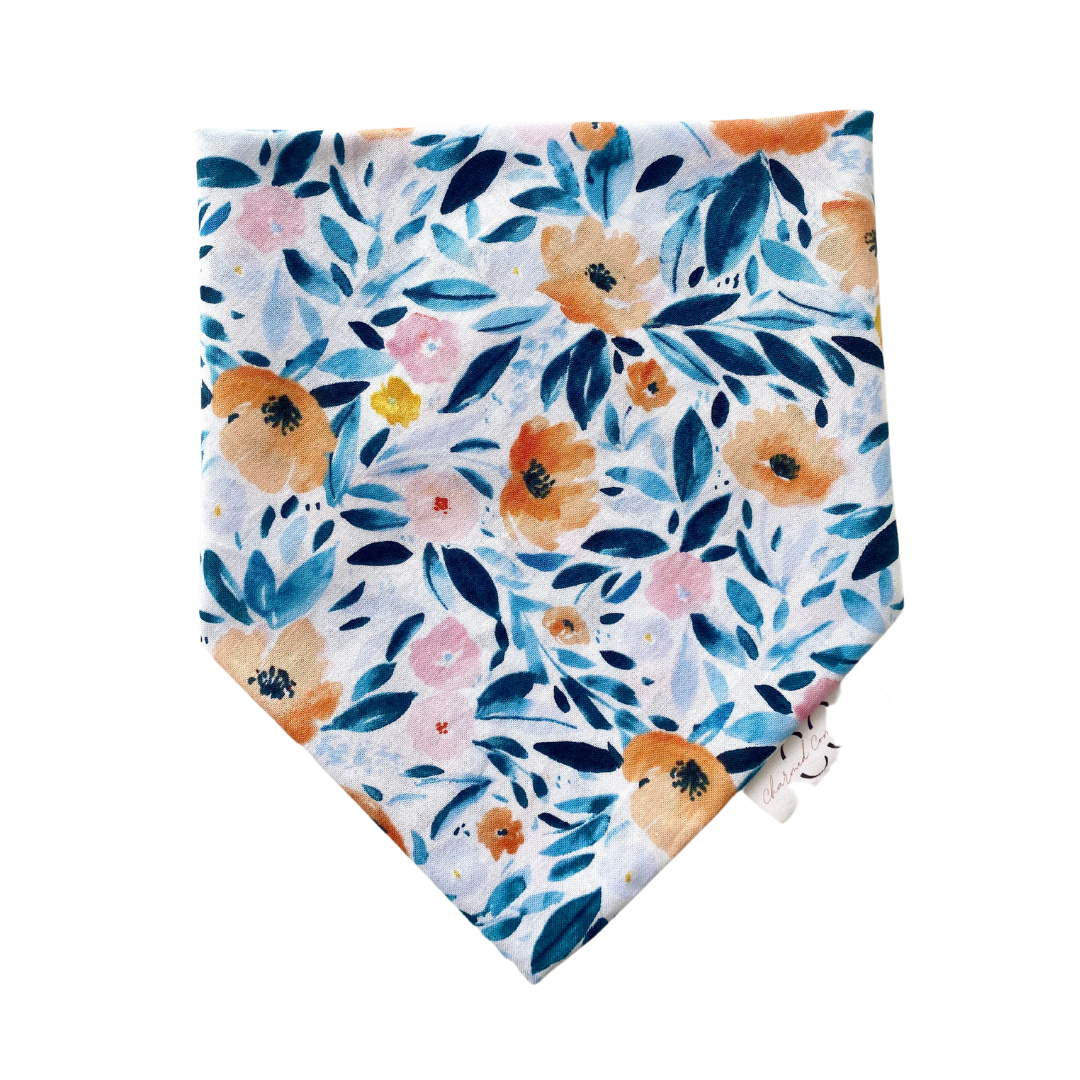 Summer Flowers Dog Bandana
