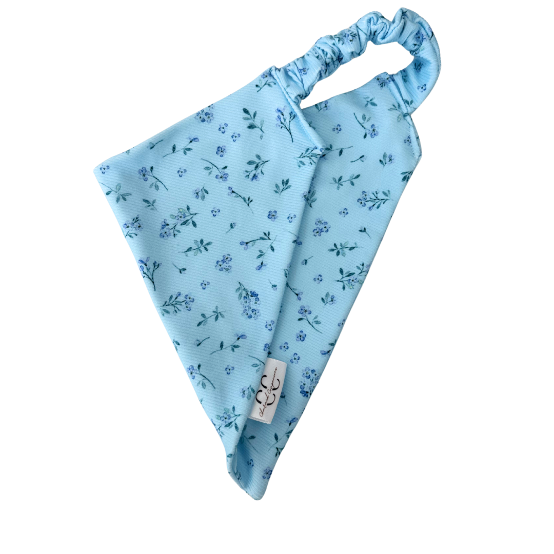 Bluebell Spring Scrunchie Dog Bandana