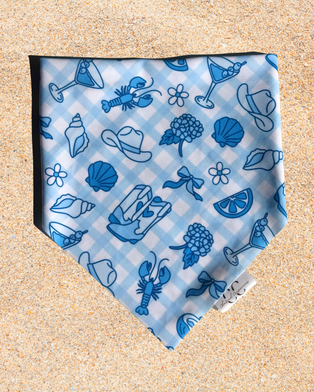 Boots N' Buoys Scrunchie Dog Swimdana