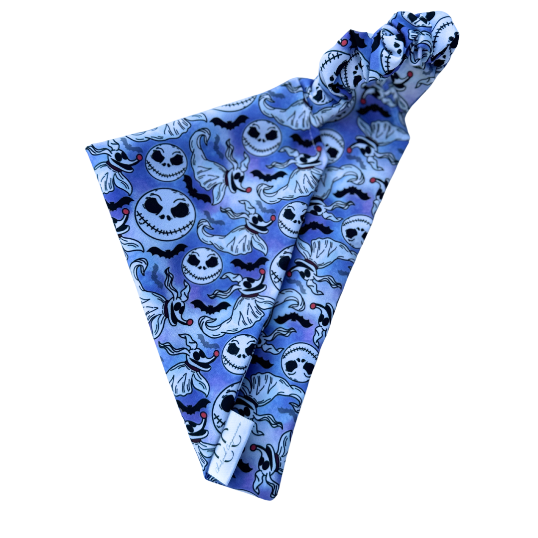 The Nightmare before Xmas Scrunchie Dog Bandana