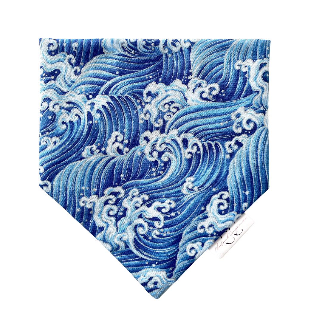 Ride the Wave Dog Bandana