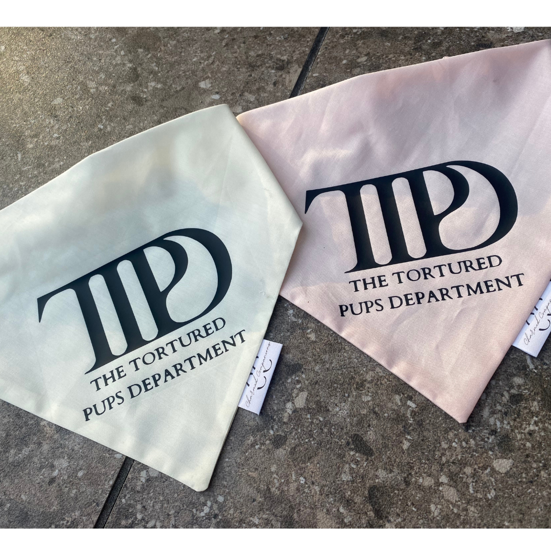 The Tortured Pups Department Dog Bandana