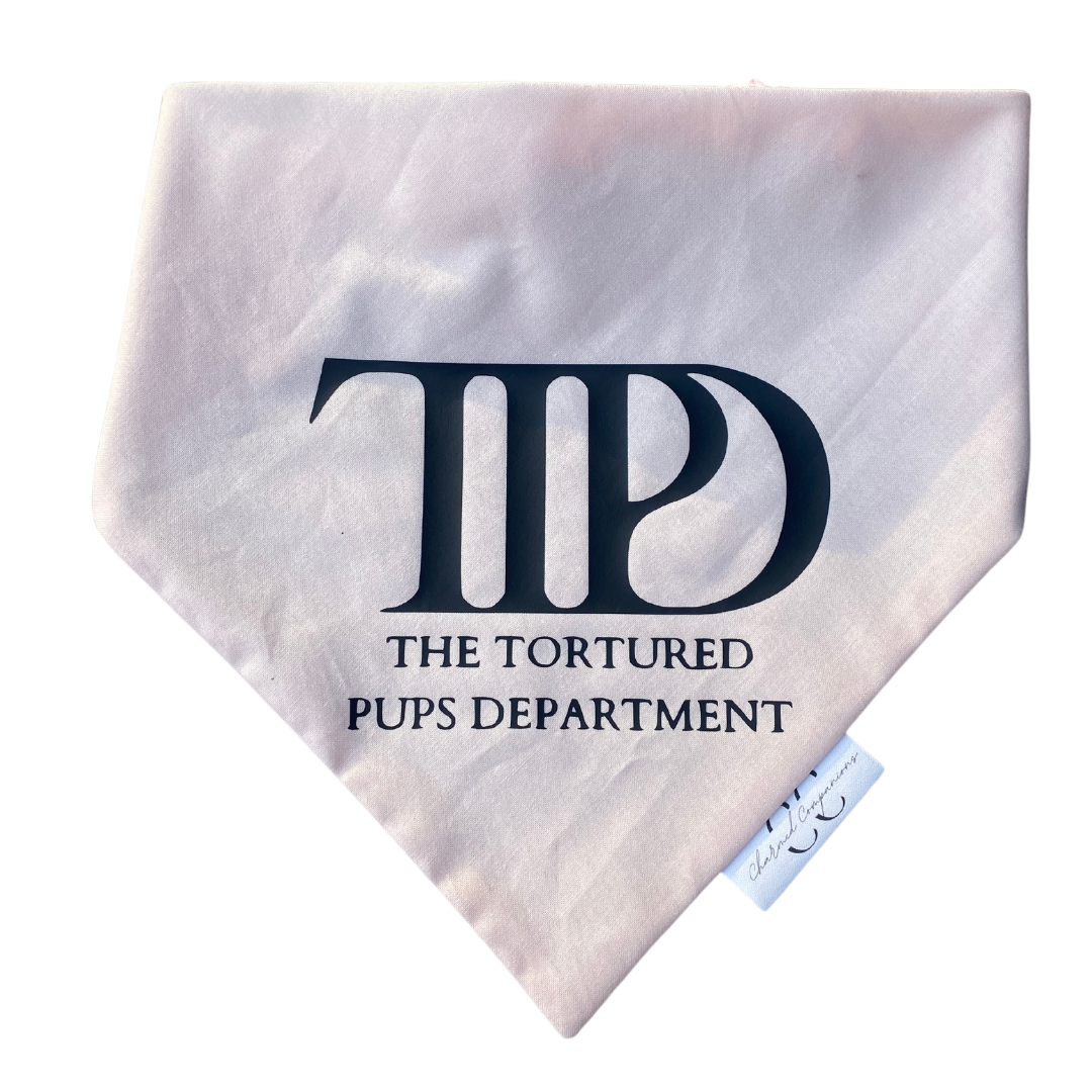 The Tortured Pups Department Dog Bandana