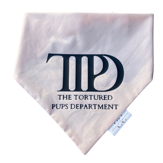 The Tortured Pups Department Dog Bandana