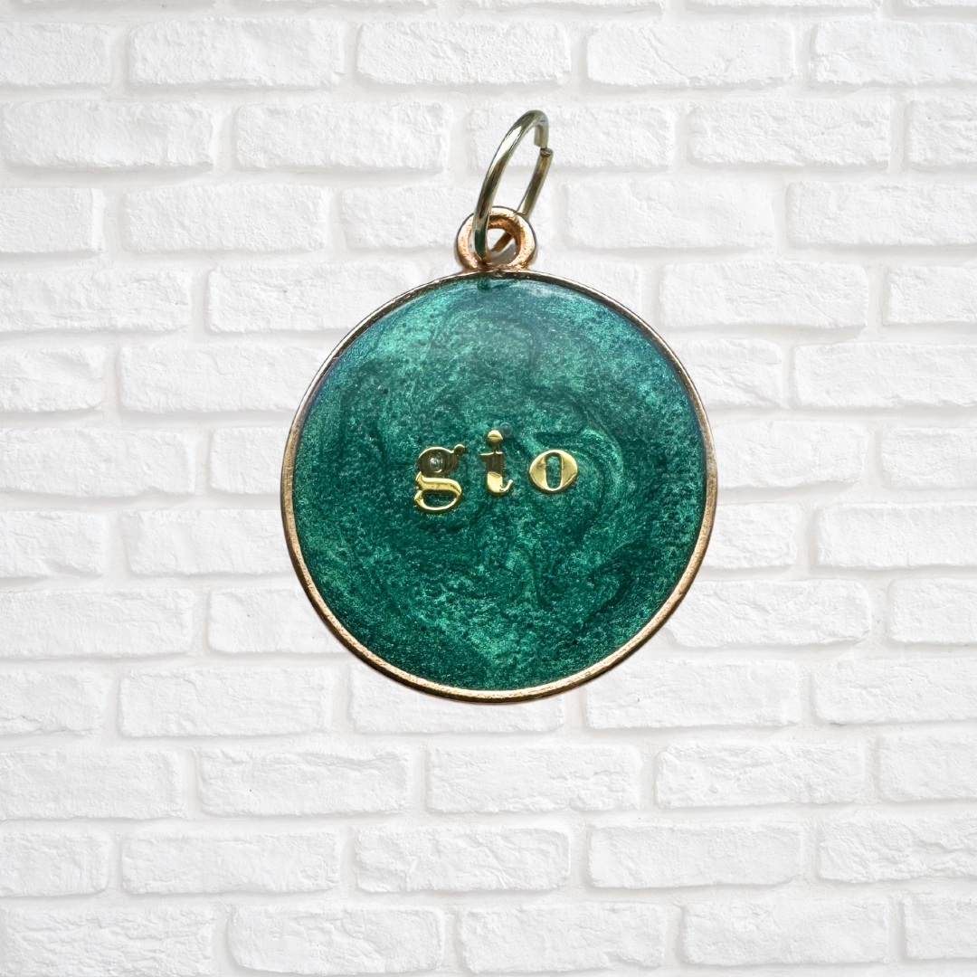 Enchanted Emerald Pet ID Tag