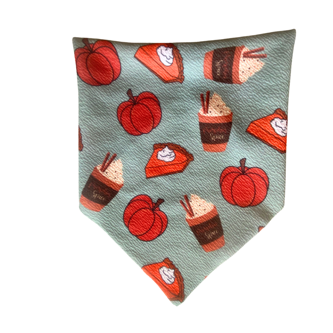 Pumpkin Spice Dog Bandana
