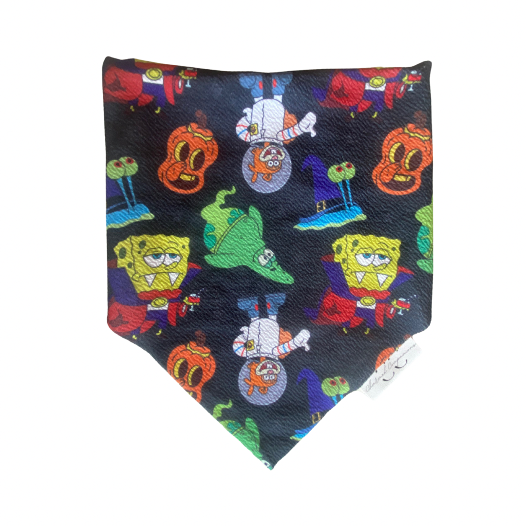 Count Sponge Dog Bandana