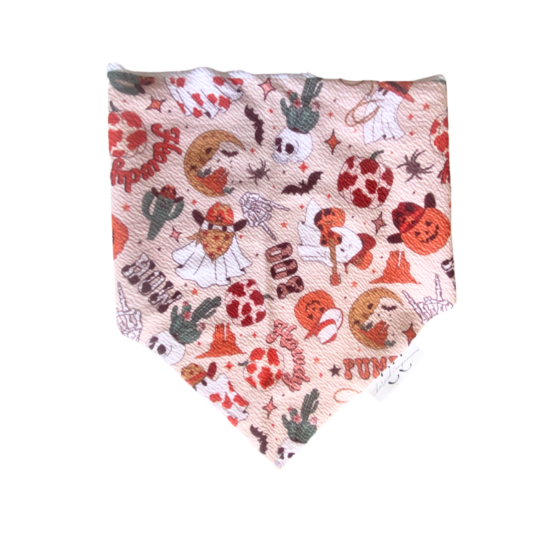 Cowboy Halloween Dog Bandana