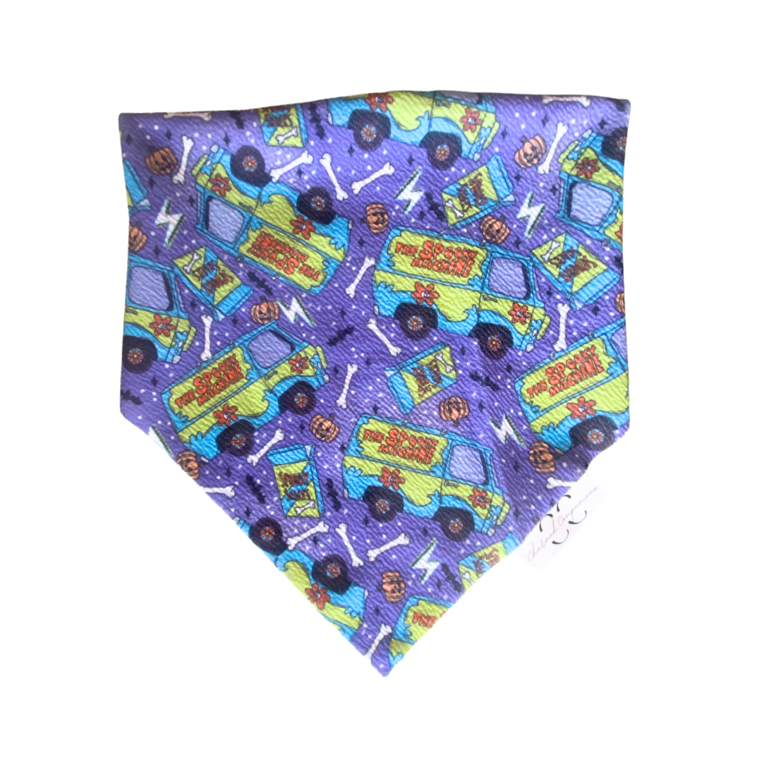 The Spooky Machine Dog Bandana