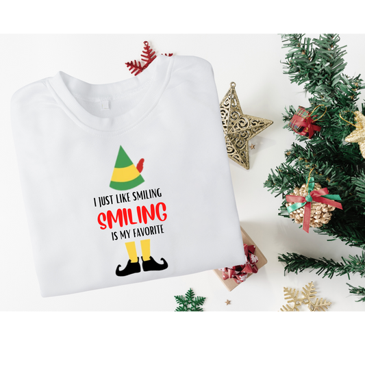 I Just Like Smiling Sweatshirt