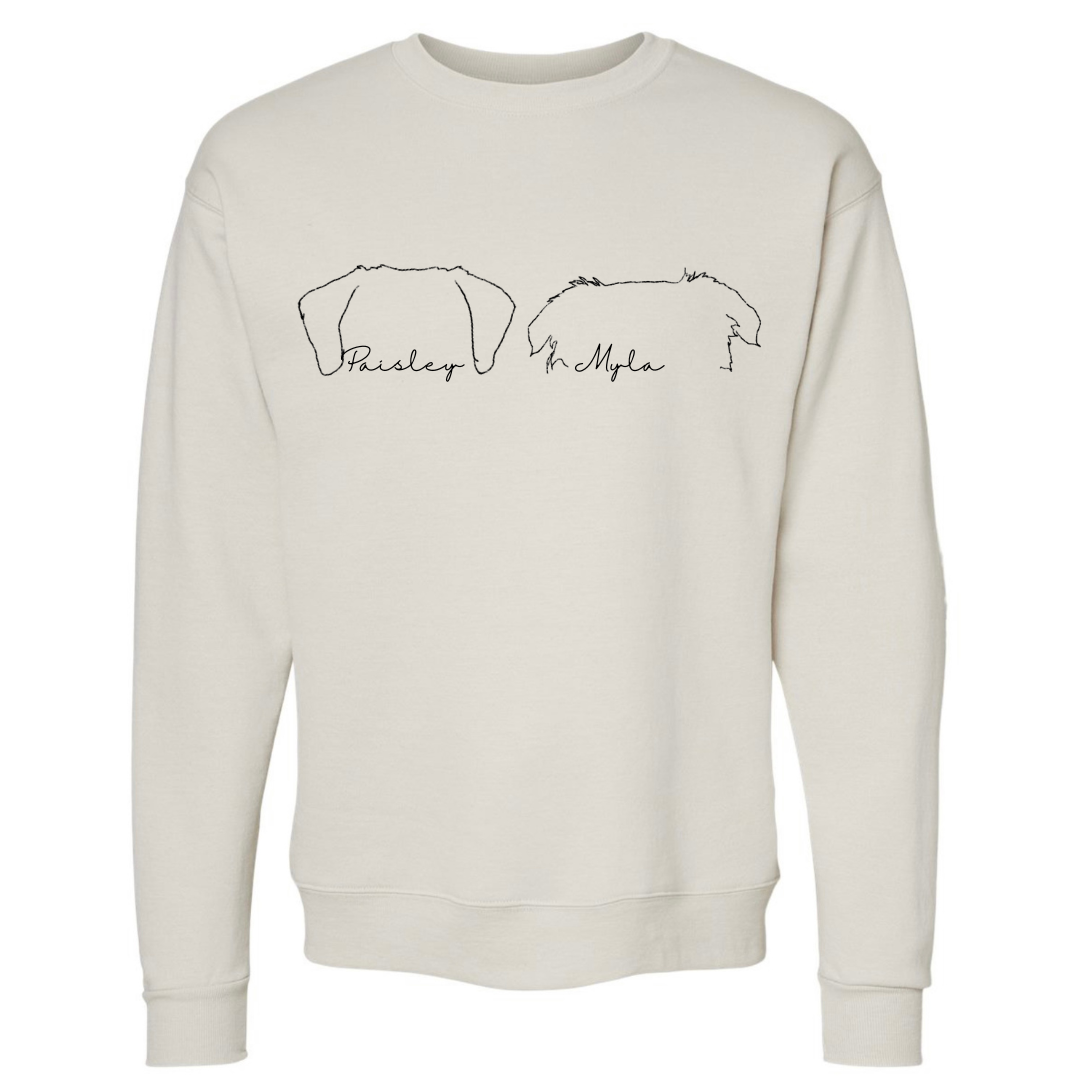 Sweatshirts with dogs on 2025 them