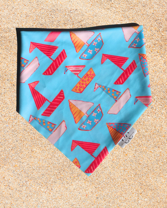 Set Sail Scrunchie Dog Swimdana