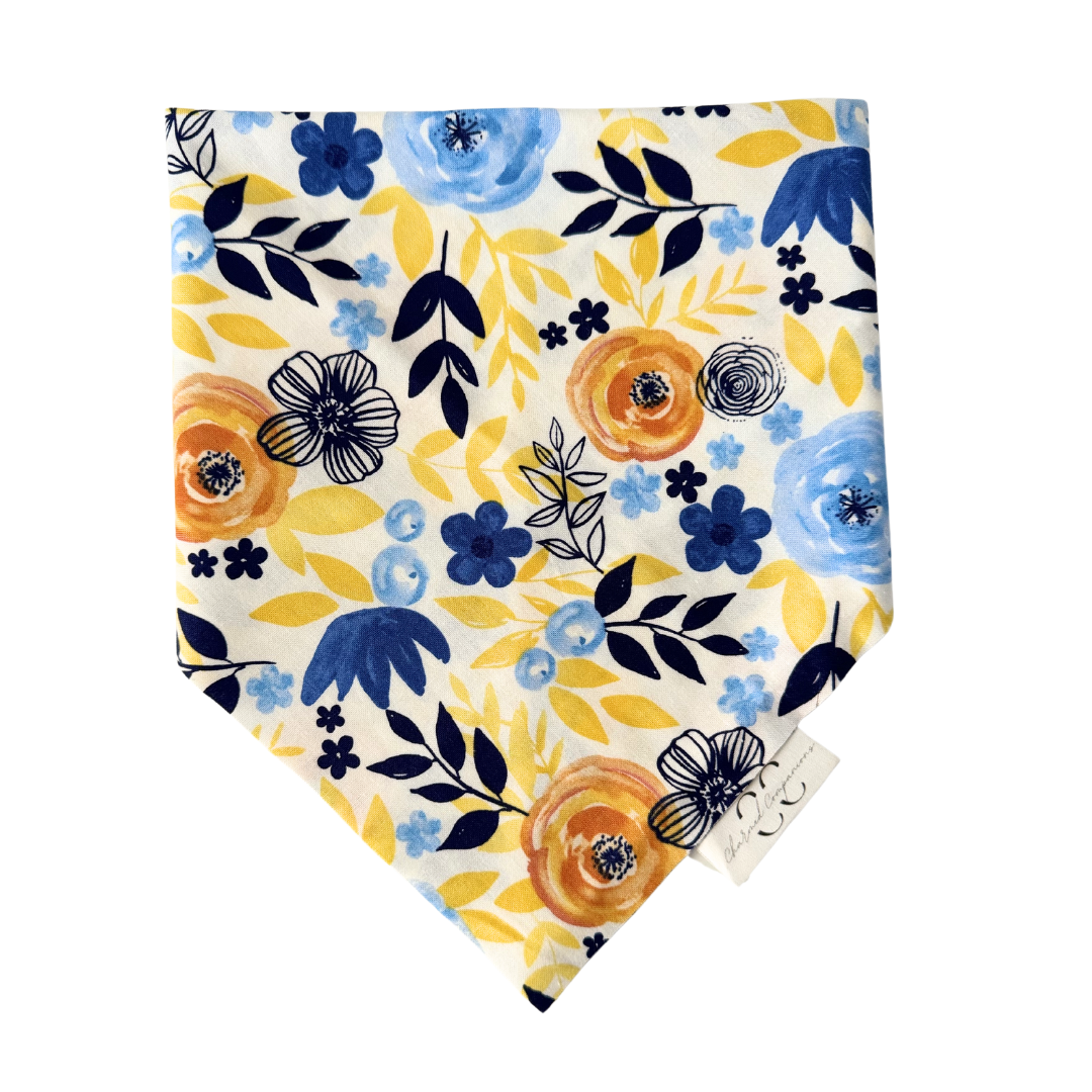 Marigold Scrunchie Dog Bandana