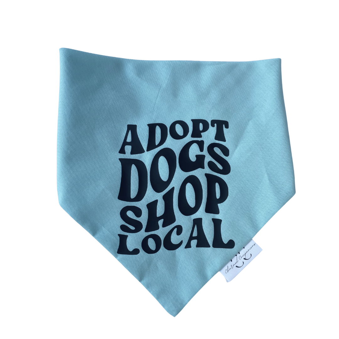 Adopt Dogs Shop Local Dog Bandana