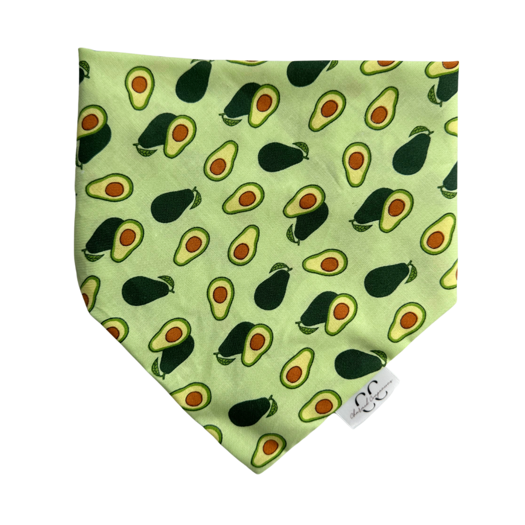 Avocado Scrunchie Dog Bandana