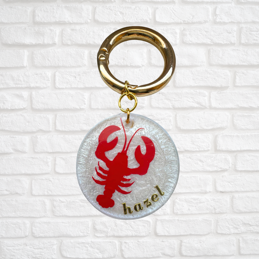 Maine Lobstah Pet ID Tag