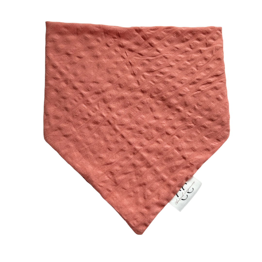 Coral Scrunchie Dog Bandana