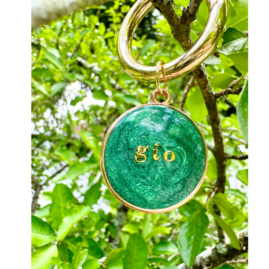 Enchanted Emerald Pet ID Tag