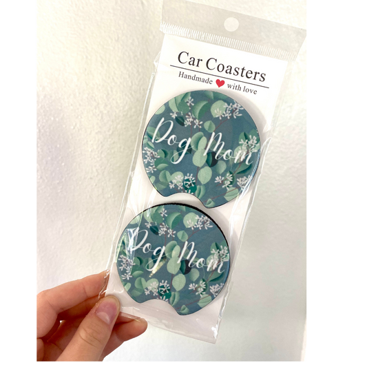 Dog Themed Car Coasters