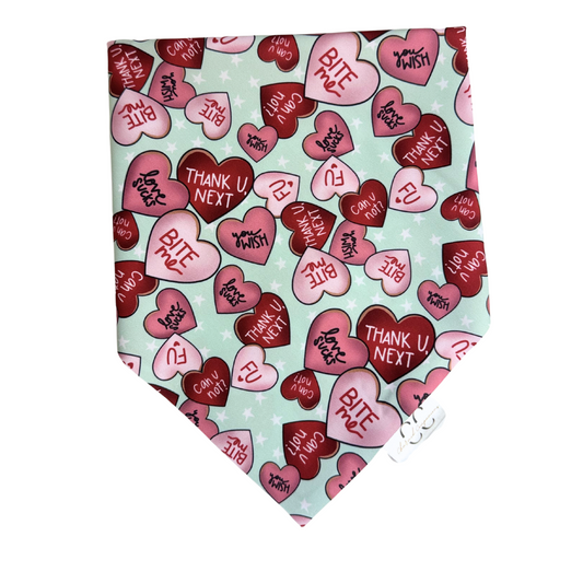 Bite Me Scrunchie Dog Bandana