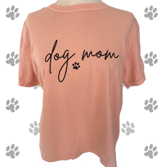 Dog Mom Boxed T-shirt