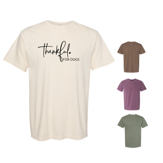 Thankful For Dogs T-Shirt