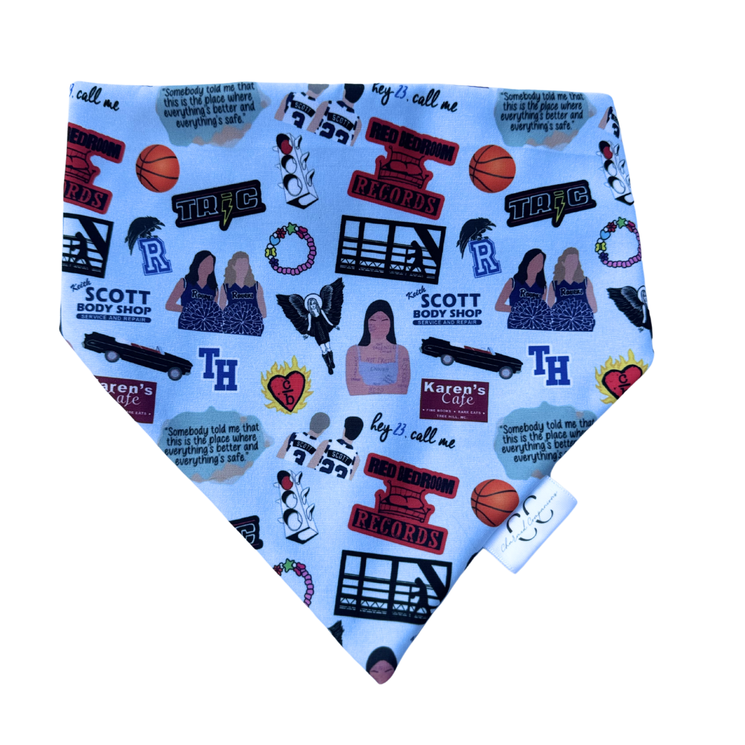 One Tree Hill Scrunchie Dog Bandana