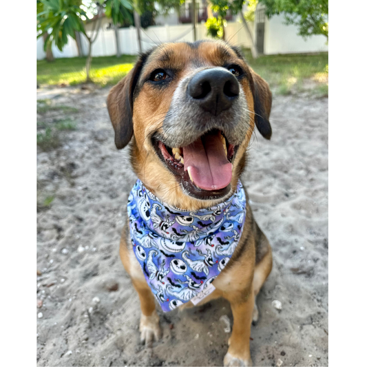 The Nightmare before Xmas Scrunchie Dog Bandana