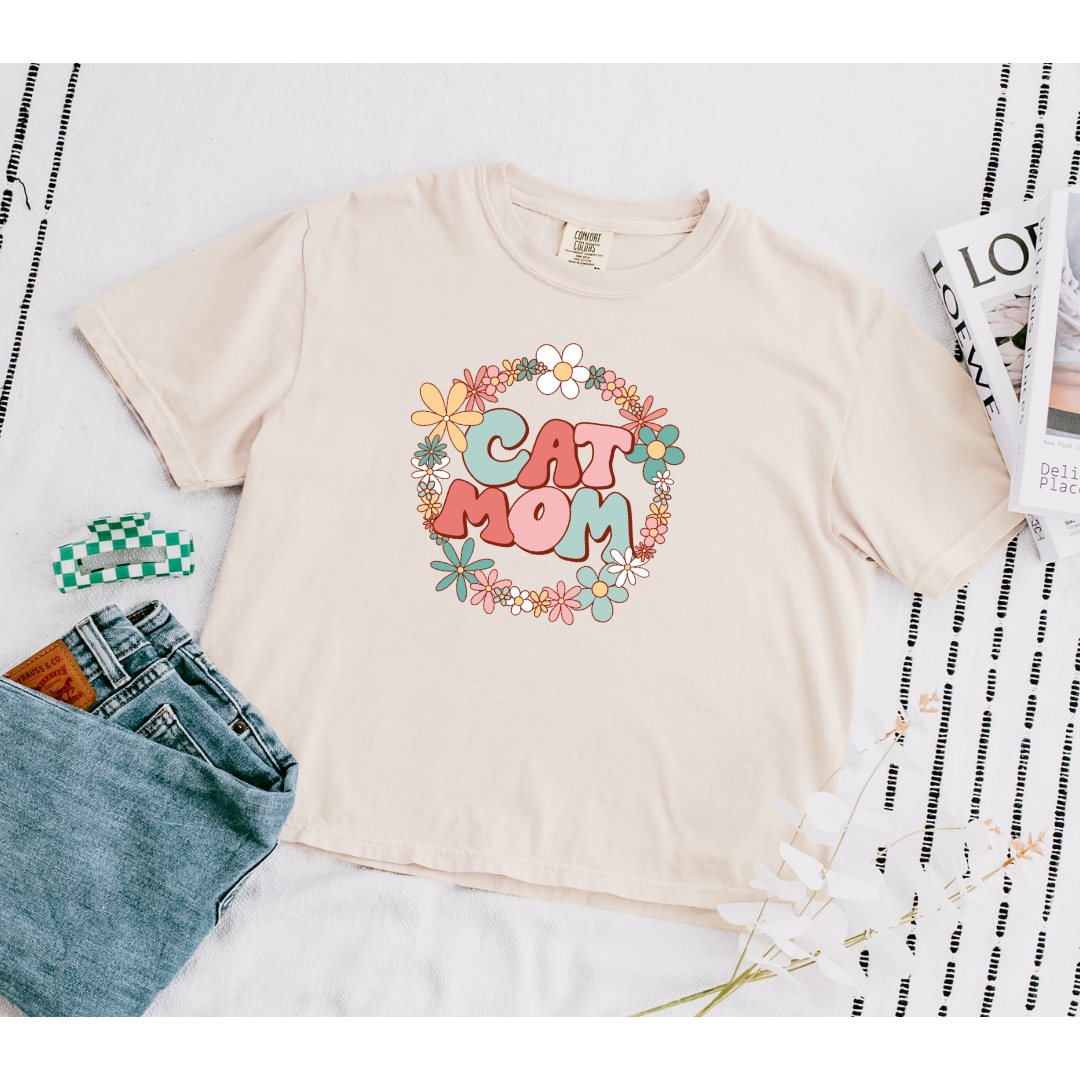 Dog and Cat Mom Boxy Tee