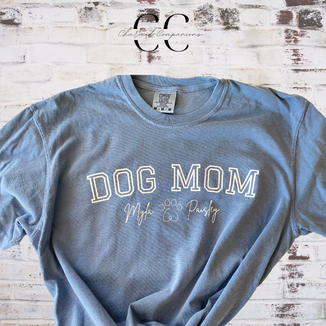 Dog Mom Custom T-shirt
